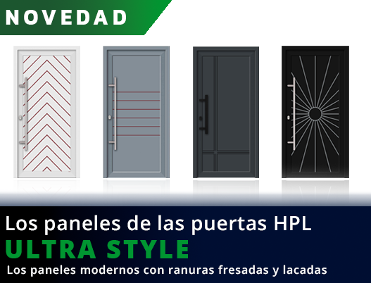 Nueva serie de los paneles de las puertas HPL- ULTRA STYLE